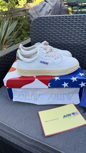 Paire autry medalist - low, blanc