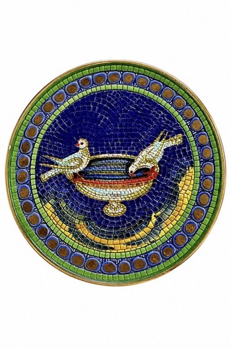 Piatto decorativo ceramica - piatto,