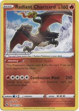 Pokémon Radiant Charizard Shiny Full Art Crown Zenith 020/159 NM Inglese
