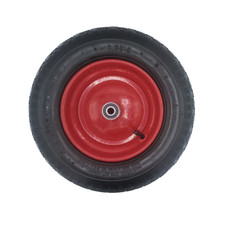 RUOTA PER CARRIOLA PNEUMATICA 3.50 MODELLO VESPA CARRIOLE ASSE LUNGO