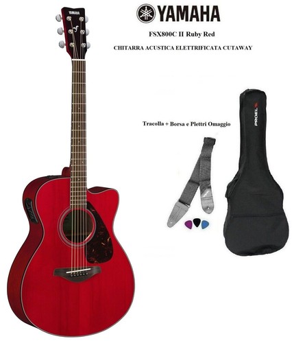 Yamaha fsx800c ruby red - ii, rr