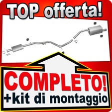 Scarico Completo per ALFA ROMEO 156 1.6 1.8 2.0 3-Volumi Familiare 2000-2006