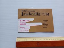 Innocenti lambretta 125 - 125, fd