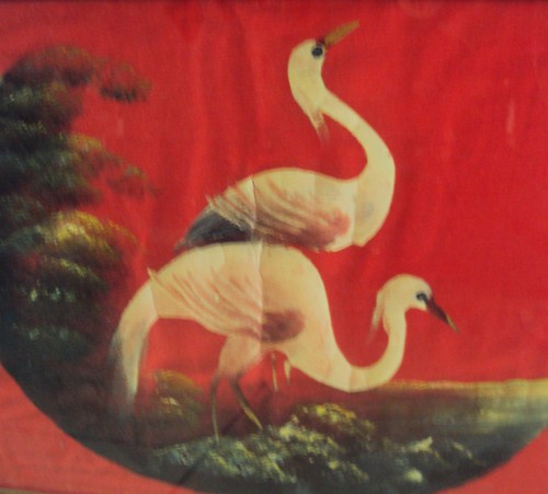 Antico quadro pittura panno - antico, su