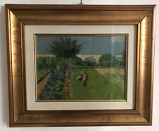 GIUSEPPE LEONI, OLIO SU TAVOLA