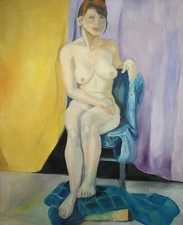 Grande ritratto di donna nuda