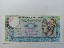500 LIRE CAMPIONE BIGLIETTO DI