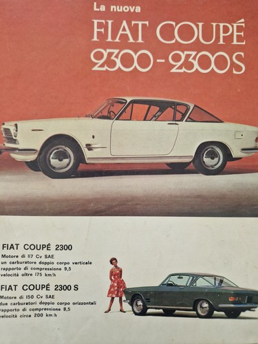 Fiat coupè 2300 - fiat, 2300-2300s