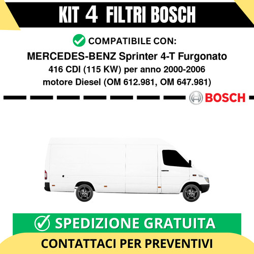 Kit bosch filtri - 4,