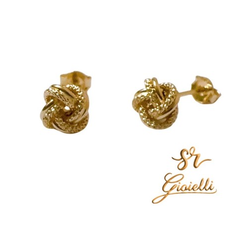Orecchini nodo oro - nodo,