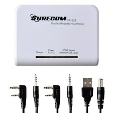 SURECOM SR328 Controller ripetitore banda incrociata per ICom Motorola Kenwood scatola relè
