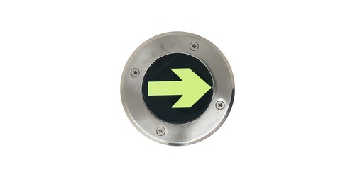 Faretto solare led indicatore