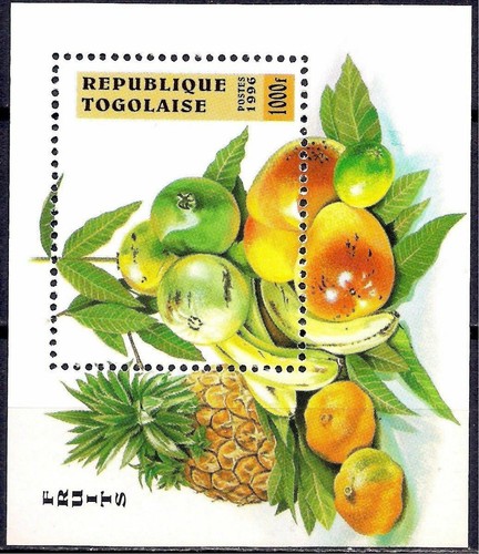Togo 1996 frutta piante - 1996,