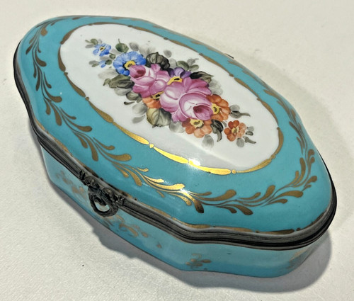 Scatola ceramica francese - ceramica,
