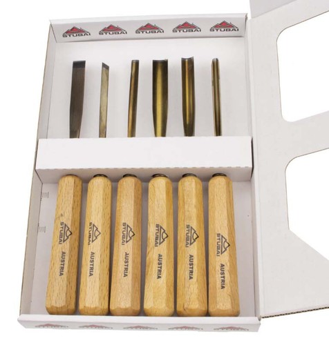 Sgorbie per legno set pezzi - per,