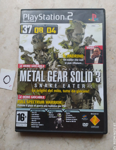Ps2 metal gear solid - ps2,