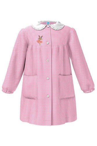 Grembiule asilo bambina rosa - asilo,