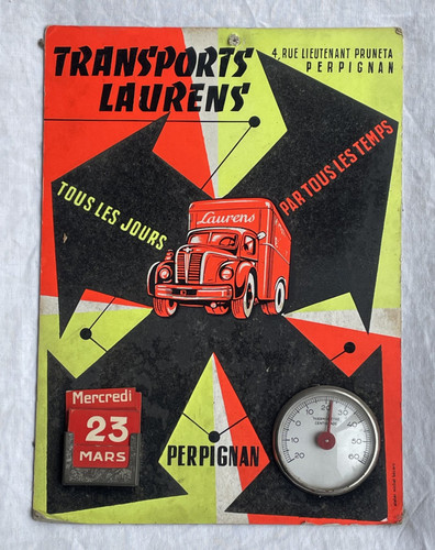 Ancien carton publicitaire - carton,