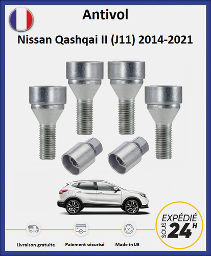 Dadi antifurto ruote - ruote, nissan