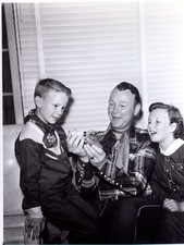 RARE STILL ROY ROGERS WITH HIS