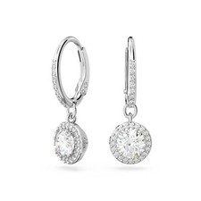Orecchini Swarovski Constella Pendenti 5636717 Earrings Rodio Tondi Donna Nuovi