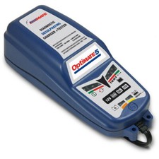 TM220 CARICA BATTERIE OPTIMATE 5 CON RECUPERO BATTERIA TESTER SEI FASI 12V 2,8A