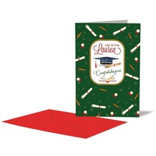 Biglietto auguri LAUREA VERDE