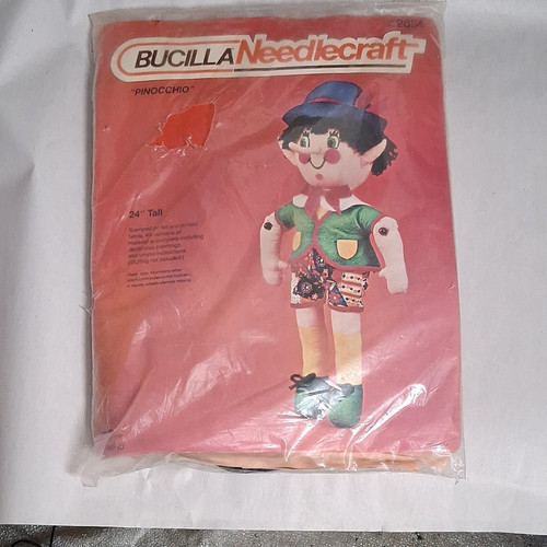 Bucilla pinocchio bambola - pinocchio,
