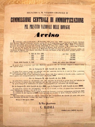 1860 prestito nazionale - 1860,