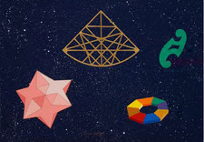 Lucio DEL PEZZO: 1987 - Senza titolo, serigrafia e collage, arte moderna, design