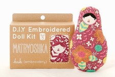 DIY Embroidery Doll Kit by | 3