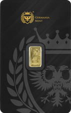 Lingotto d'oro 1/100 oz