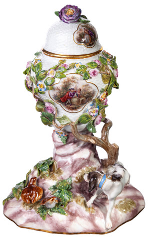 Museale meissen vaso - museale,