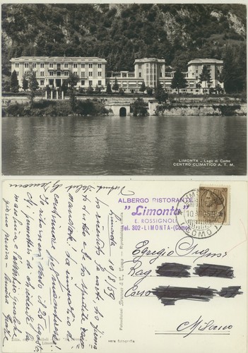 Limonta lago como - -lago, -centro