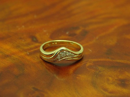 14kt 585 oro giallo anello - 14kt,