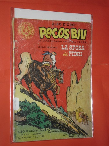 Pecos bill formato albo - pecos, d'oro