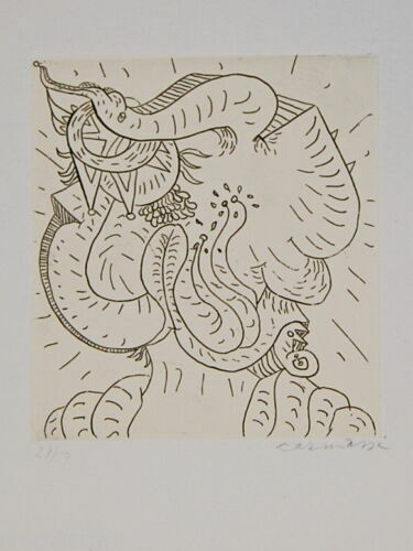 Gravure etching acquaforte - gravure,