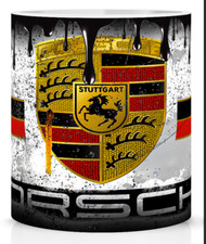 Porsche Cars Tazza da Collezione Auto Mug Tazza Caffè Avena 330ml Made in EU NUOVA NEW