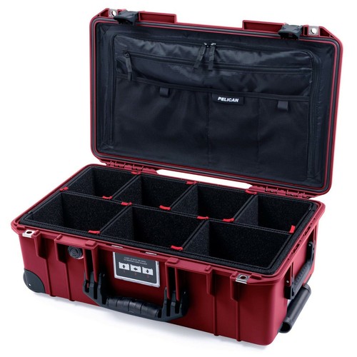 Trolley nero sangue bue e - sangue,