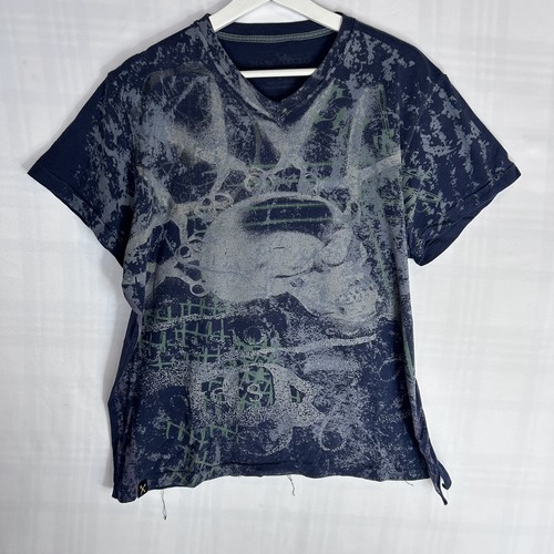 Shirt uomo verde navy e - navy,