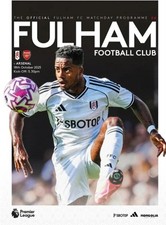 Fulham v Arsenal Programma