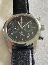 IWC Pilot Vintage 36mm Quarzo Vetro Zaffiro