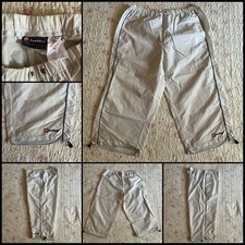 PANTALONCINI BERMUDA 3/4 SPORTIVO LOTTO TAGLIA XL COLORE BIANCO