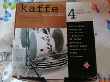 Set 4 tazze colazione con