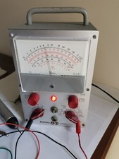 Sre Scuola Radio Elettra Analizzatore Elettronico Tester Voltmetro Valvola 2024