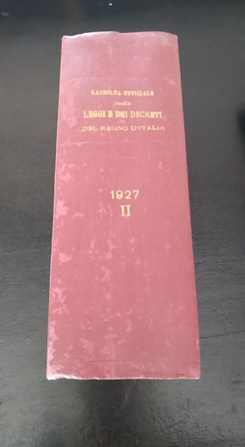Libro raccolta ufficiale leggi - libro,