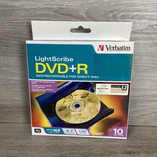 Verbatim lightscribe dvd - verbatim, dvd+r