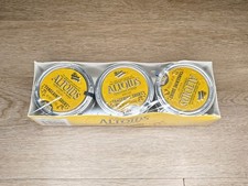 6 barattoli caramelle Altoids Tangerine Sours curiosamente forti sigillati Gran Bretagna 