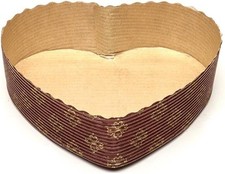 5 Stampi Panettone A CUORE, 1