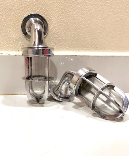 Pair nautical aluminum wall - nautical,